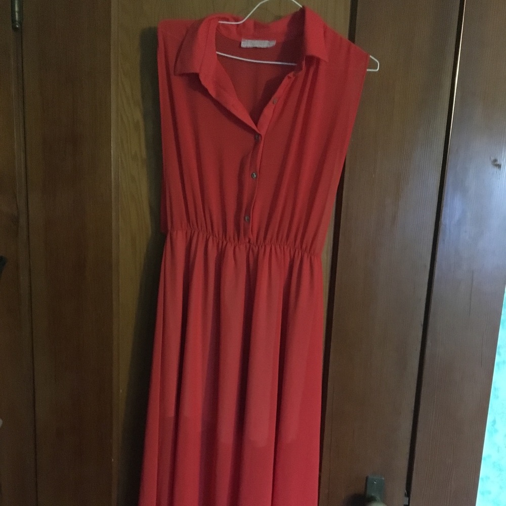 Hi-low dress